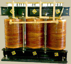 Three phase transformer